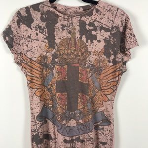 Bon Jovi Graphic T Shirt Short Sleeve Size XL